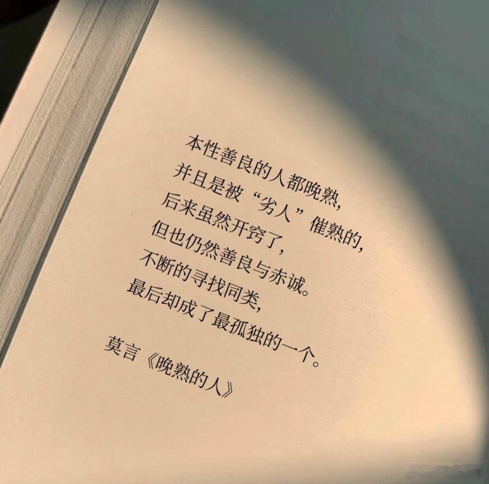 越长大，越明白莫言的话我的私人宝藏书单