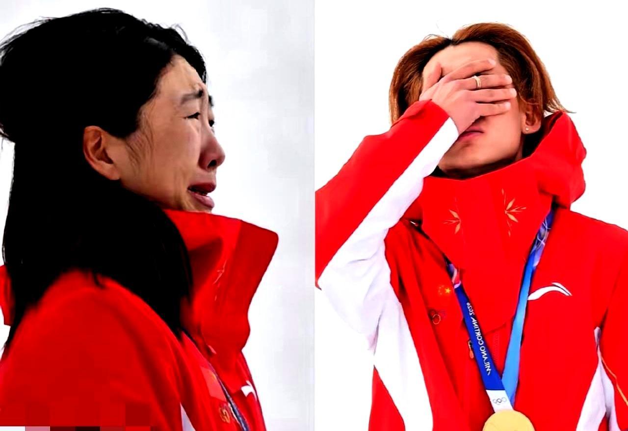 同一晚，两枚金牌。一个22岁生日，一个36岁卫冕。
 
苏翊鸣刚过完22岁生日，