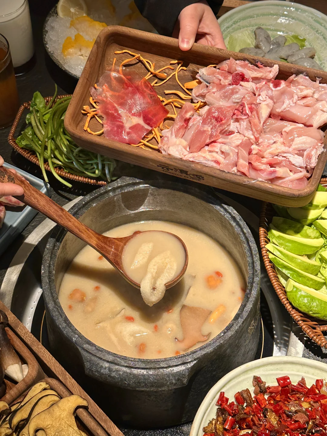 我的天❗️吃火锅还得来云滇季