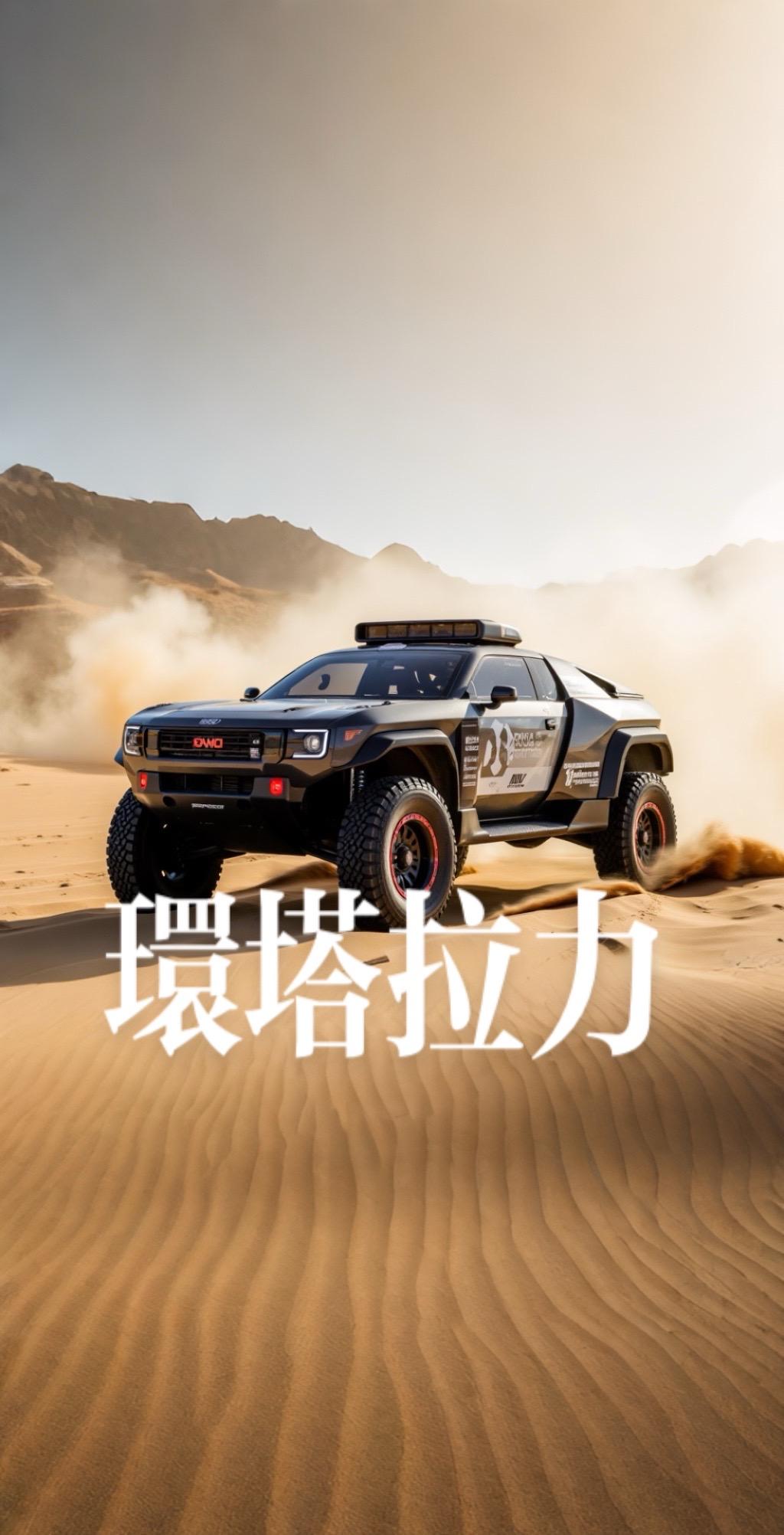 环塔拉力赛凯旋。不管完没完赛，参赛的都是勇士