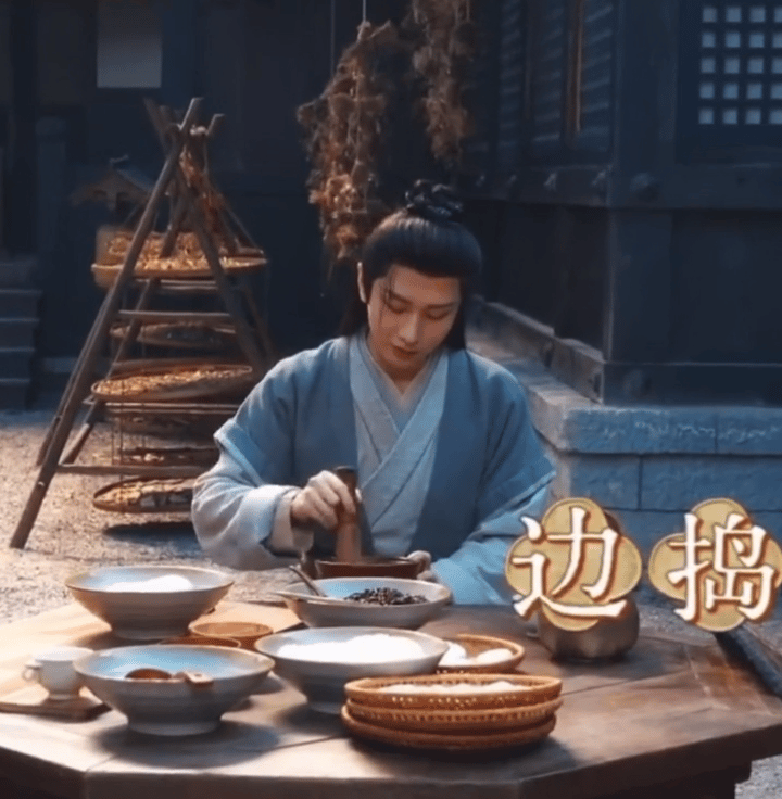 成毅 糯米团子吃糯米团子 是谁被这个剧组的美食狠狠拿捏了！看到无糖蒸糯米团子，成