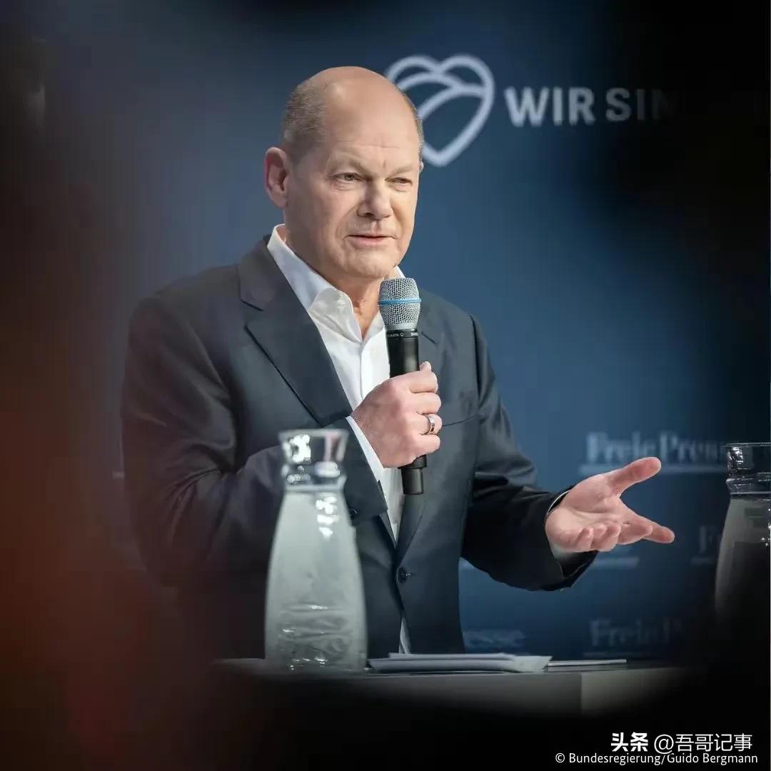 刚来访中国的德国总理朔尔茨一点都没学会中国思想！
    昨天20日美国众议院通
