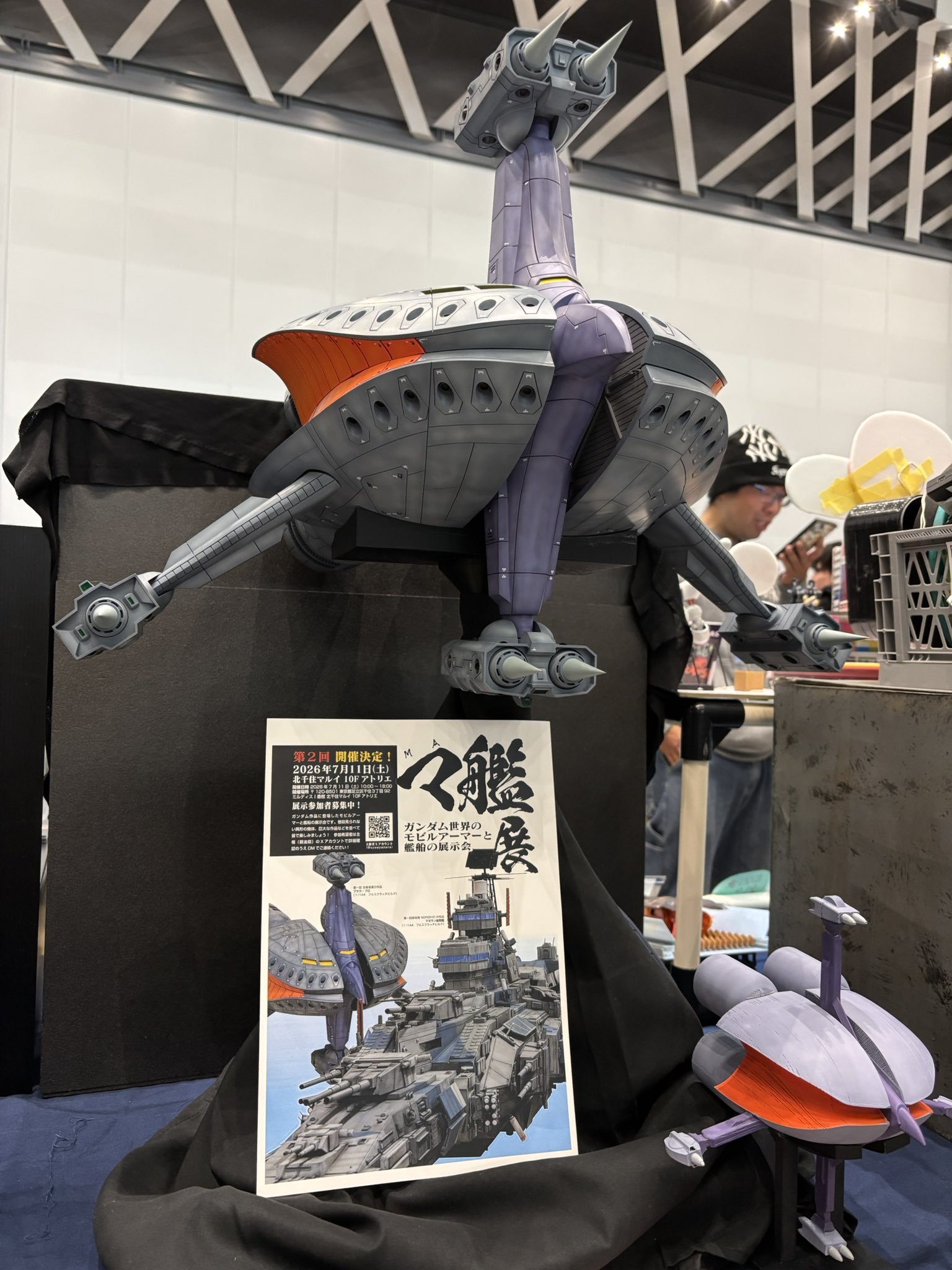 本周末14区“八王子模型展示会”（八展2026）现场作品多图PART8高达模型高