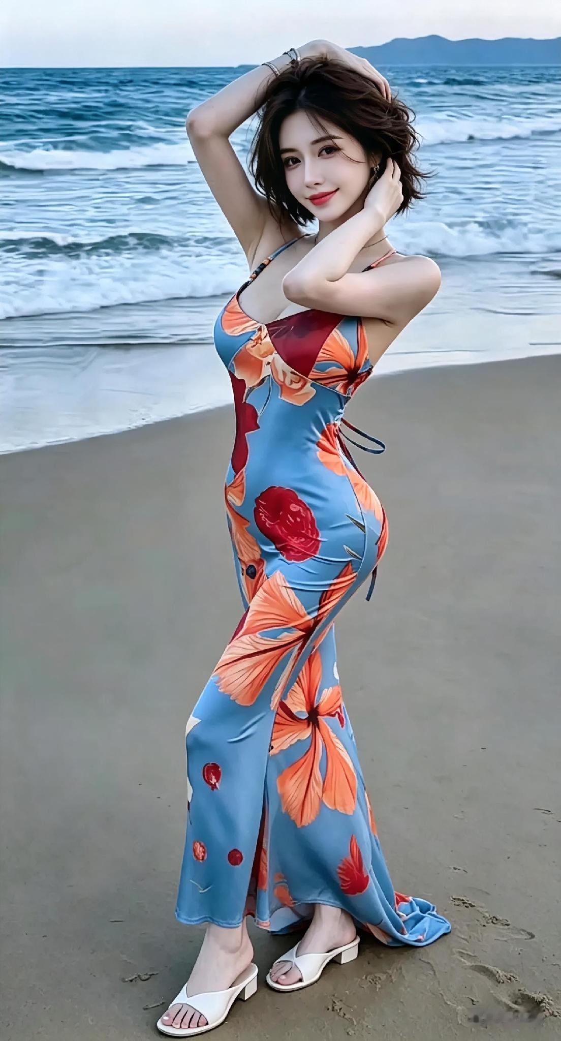 海边度假风穿搭，花裙飘飘，阳光灿烂
海滩度假风穿搭 
度假风女神穿搭 
碎花裙度