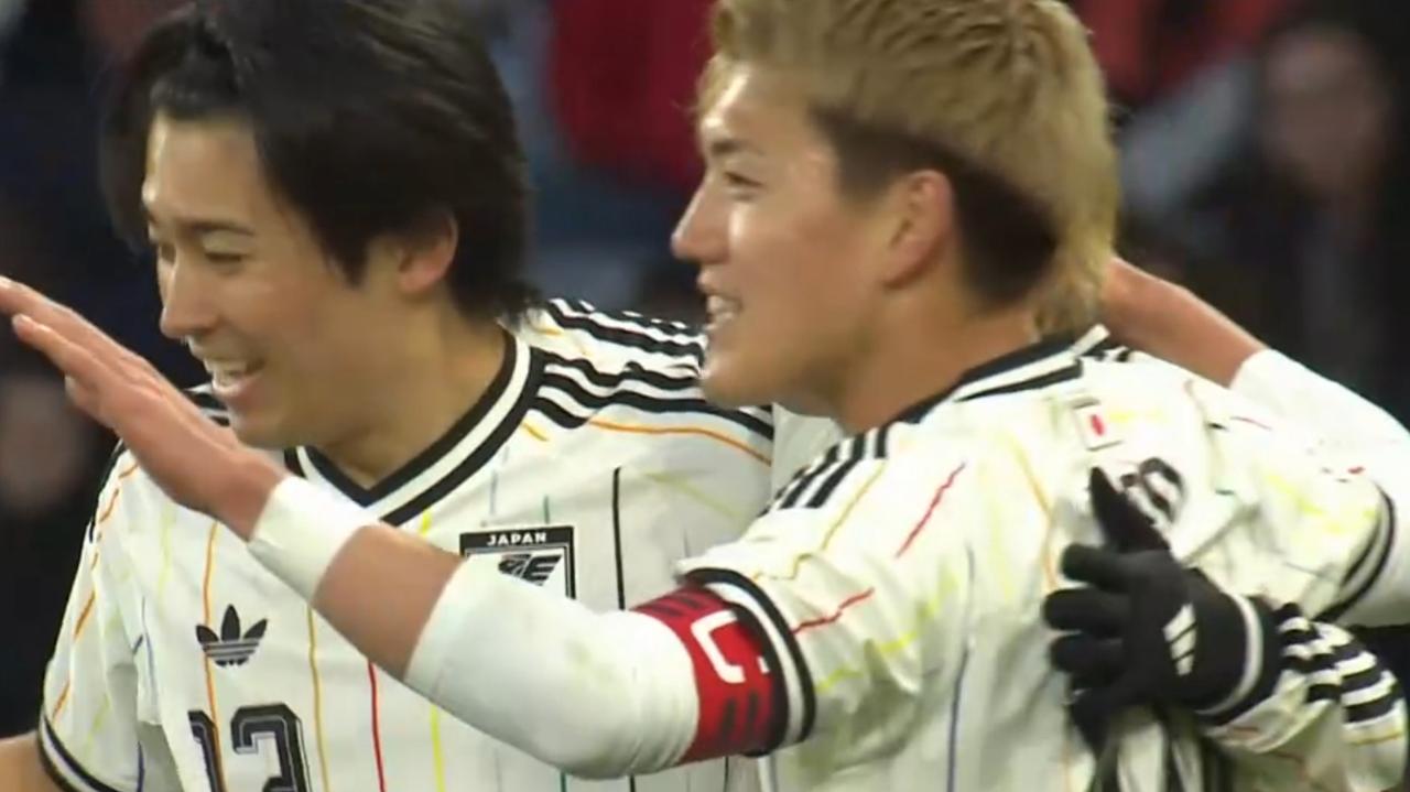 日本1-0苏格兰！
亚洲第1掀翻欧洲劲旅，伊东纯也第84分钟绝杀！

北京时间3