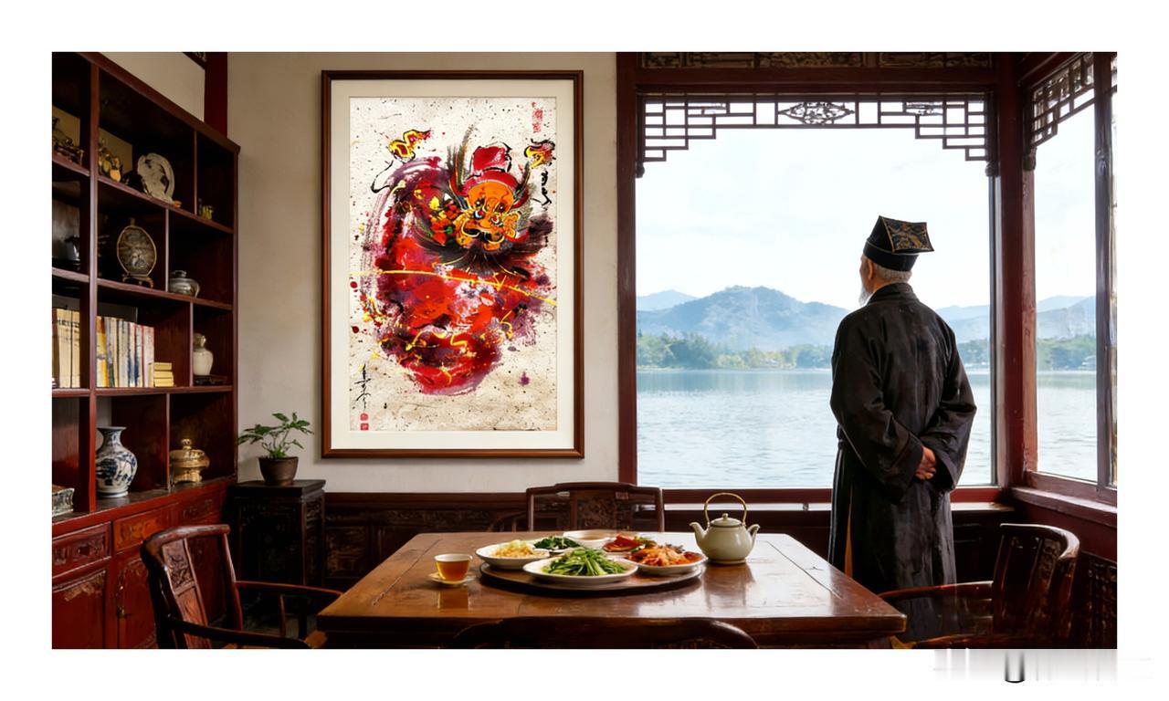 灶火初红，瓦瓮微鸣。
一人一箸，坐待饭成。
菜不必珍，适口则甘；
味不必浓，入胃