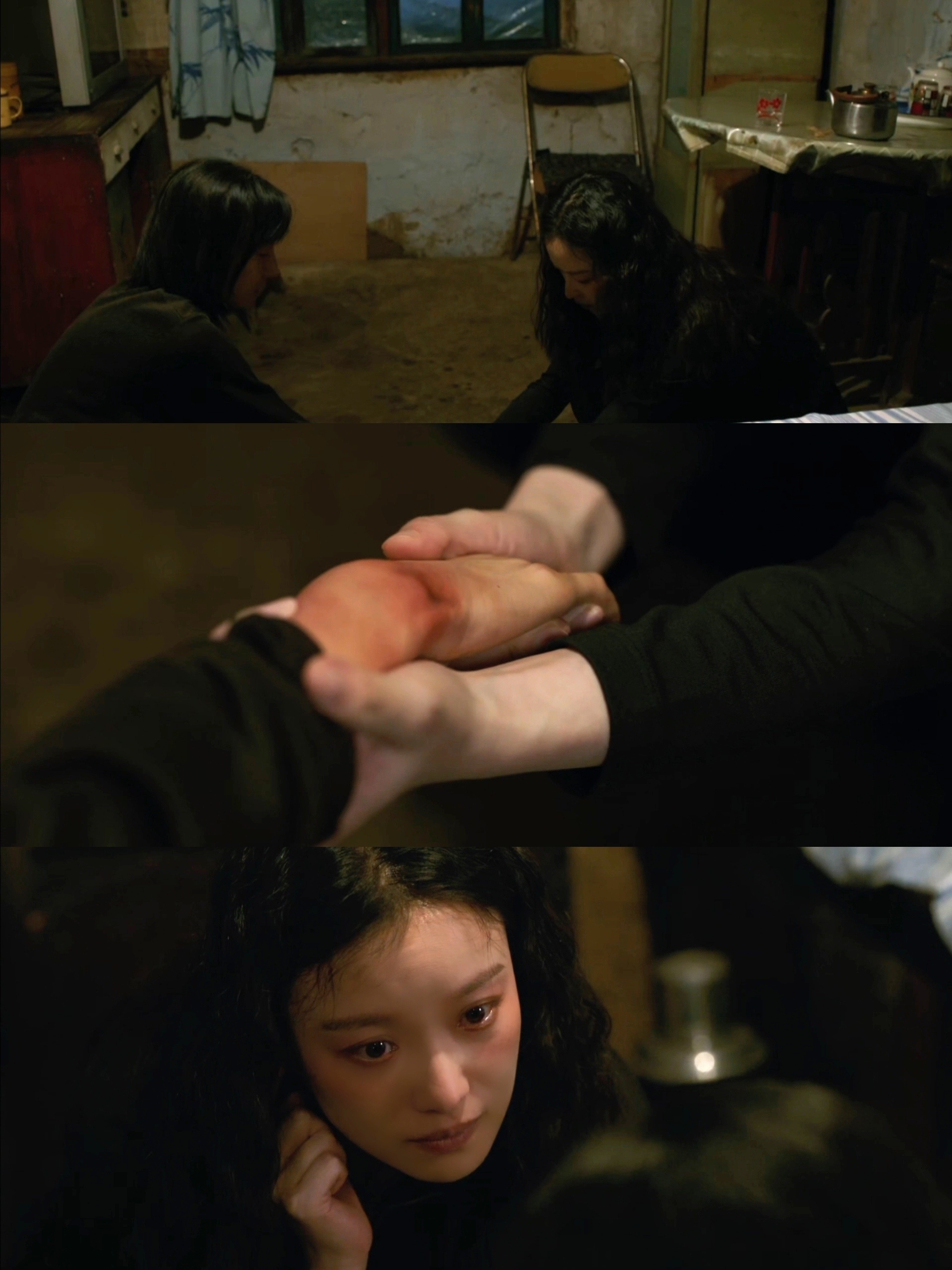 倪妮皱眉那一下倪妮演技真的好细腻！《隐身的名字》心疼哑妹片段反复看不够！初见怯生