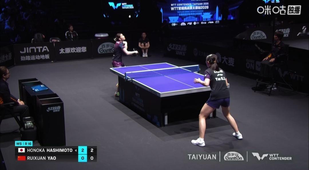 小将要过削球手关！


小将覃予萱鏖战五局，3：2（11-8；12-10；4-1