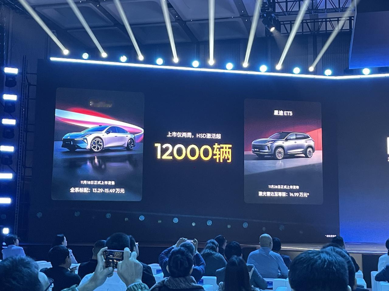 地平线这波是真·闷声干大事！HSD两周激活12000台，星途ET5、深蓝L06直