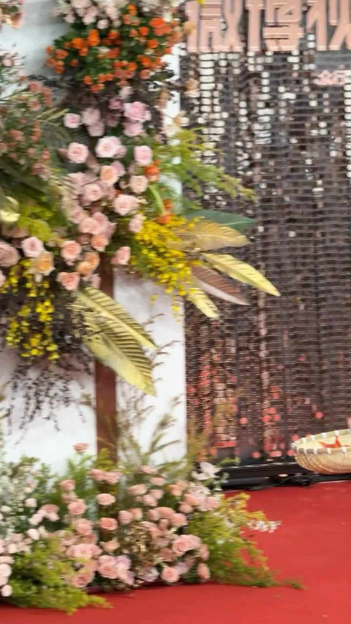 侯明昊 李兰迪红毯同框 ​​​