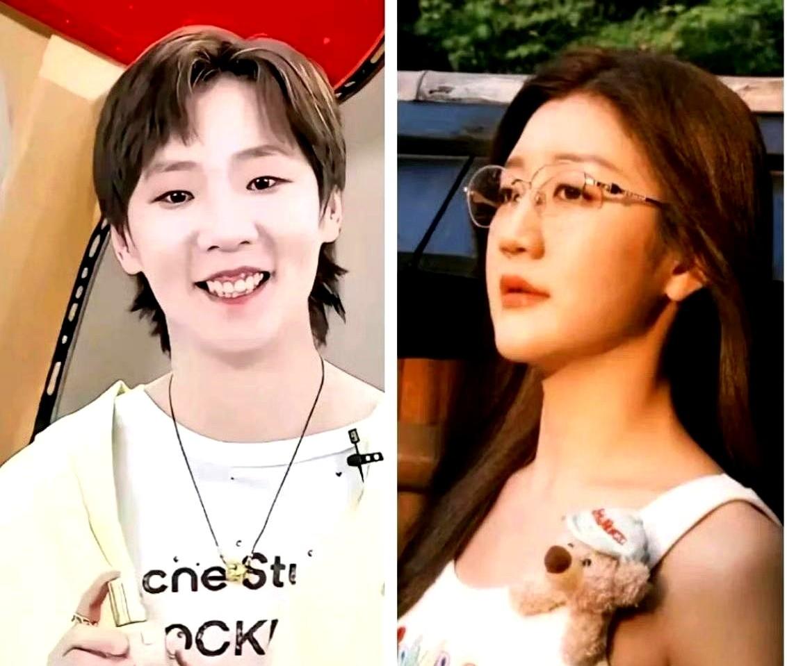 国乒两大美女在晒美貌的路上各有千秋，一个温婉妩媚，一个身高腿长。

一个五官精致