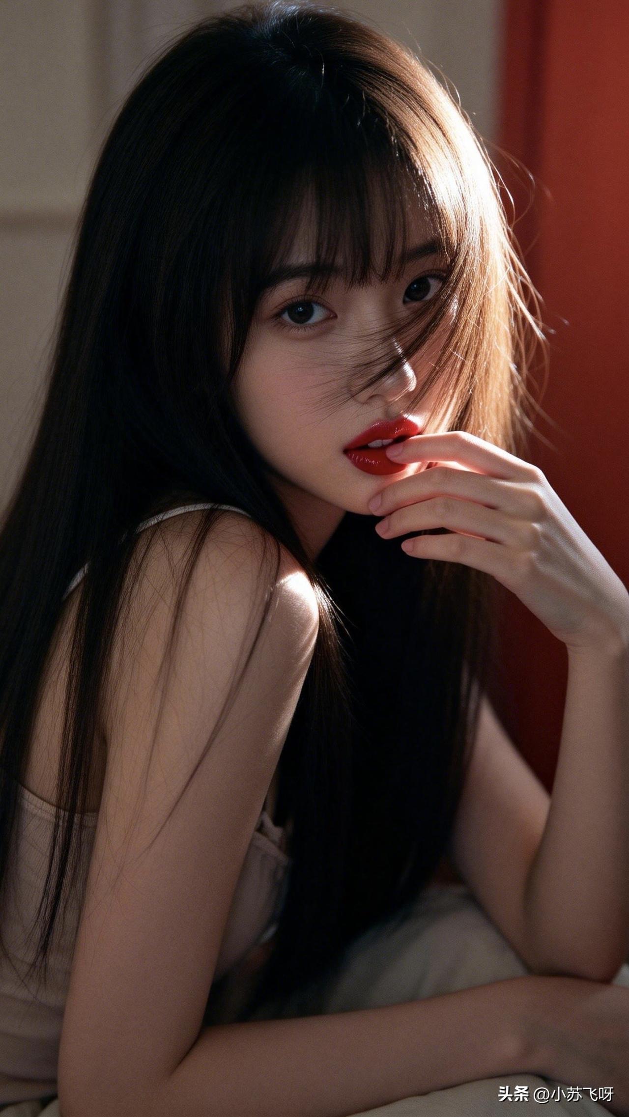 ：我要作诗[可爱]“一蓑烟雨任平生，水光滟潋唇印嗔；美色空蒙雨亦奇，写真真谛在于