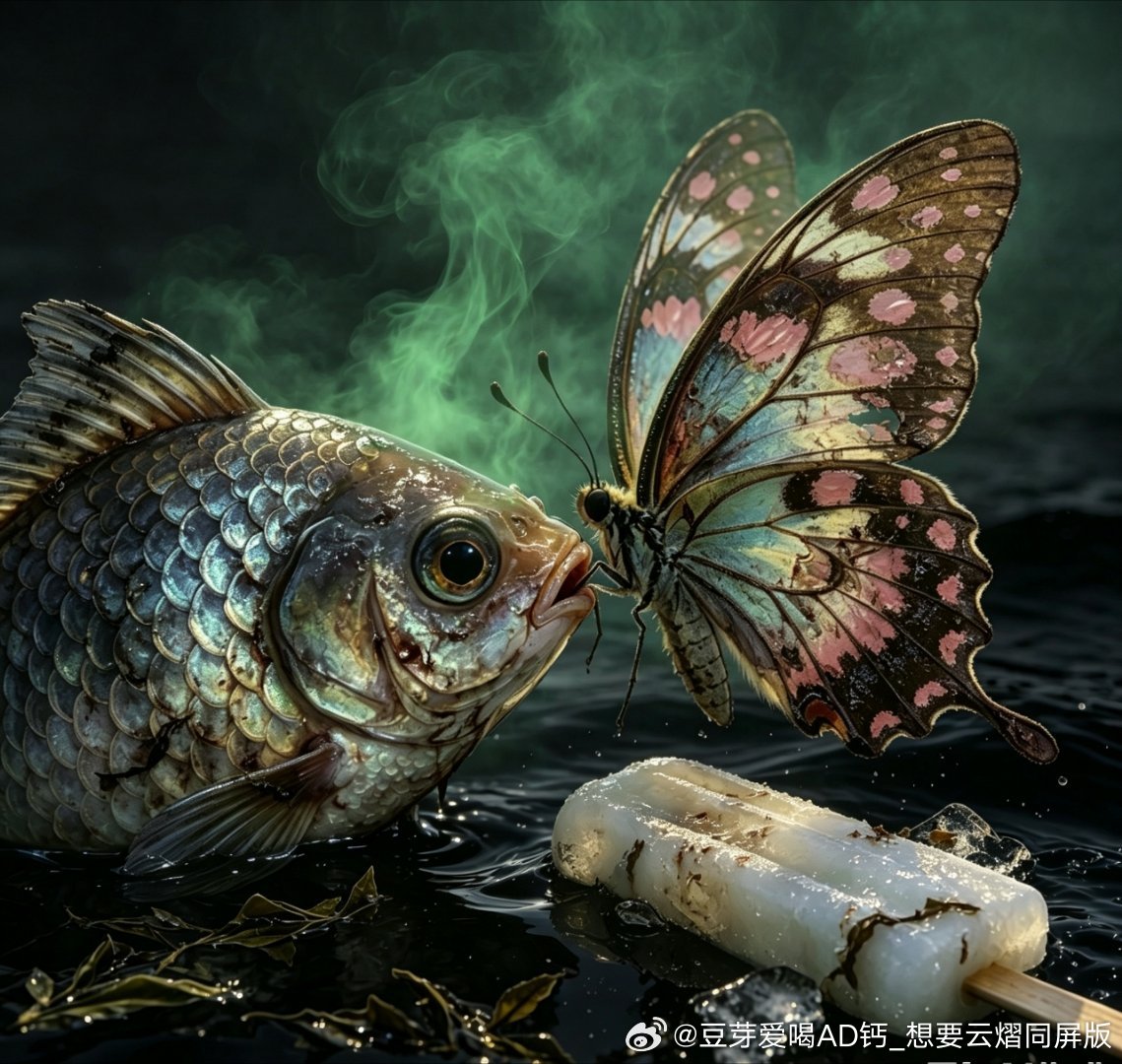在lcy和lbg这对有情生物见证下，我们的🐟和🦋终于步入了婚姻的殿堂，从此冰