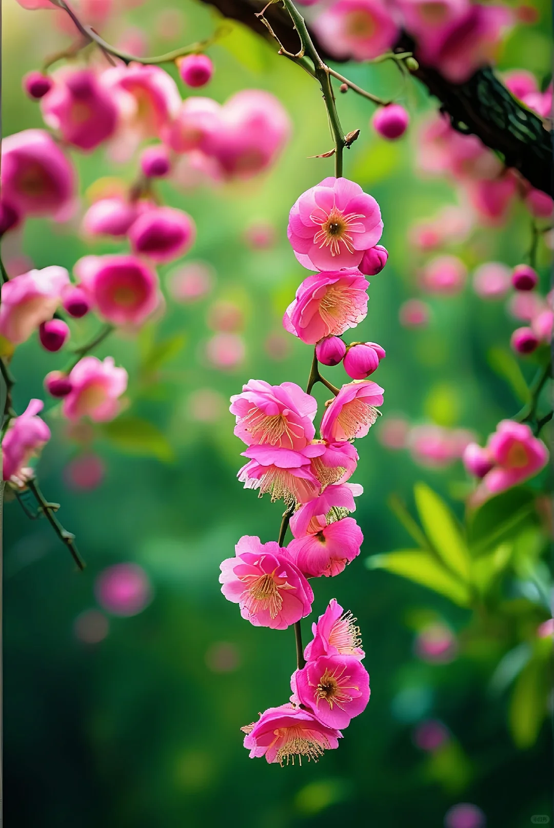 娇花绽放，时光静好