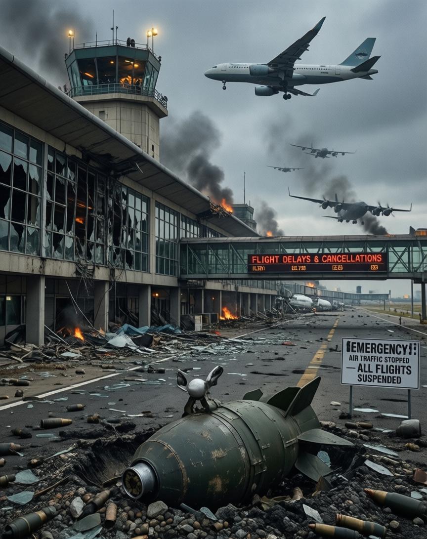 机场被“天降碎片”砸停——伊朗集束弹之下，以色列民航防线破防了

战火打到第20