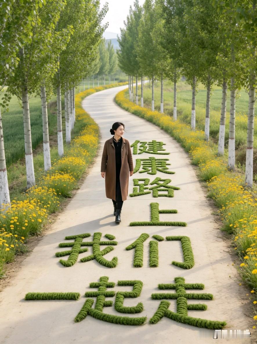 健康路上，我们一起走！🌿🌻健康步走 我们一起拼健康