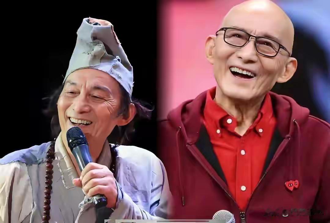 少时记心中，
他来演济公。
活泼心良善，
疯癫并不疯。
