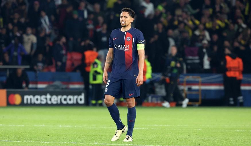 在第8轮欧冠比赛，巴黎圣日耳曼主场1-1战平纽卡斯尔。赛后巴黎圣日耳曼队长马尔基