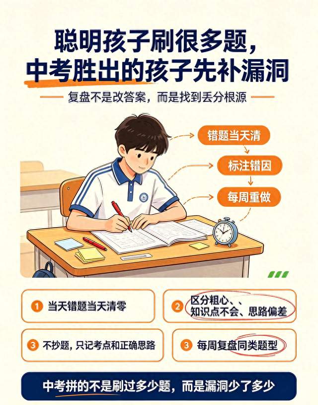 以为聪明就能考好中考？最后脱颖而出的，竟是这几类孩子