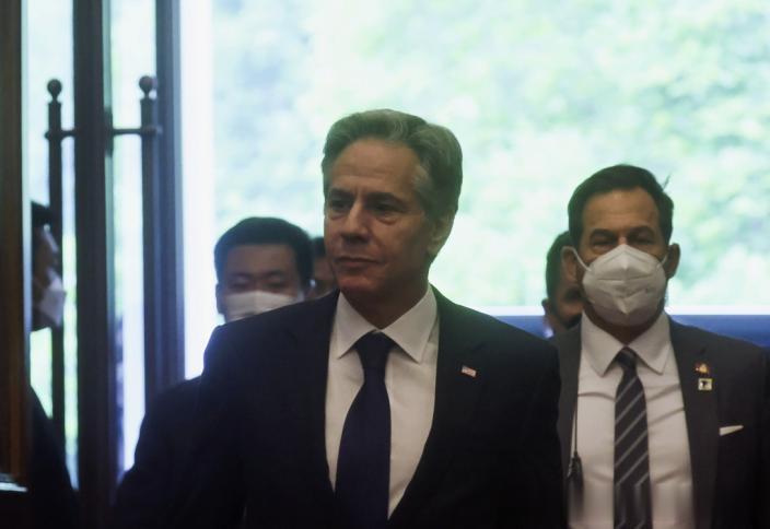 朝鲜官媒：布林肯访中是「挑衅者承认对华政策失败的可耻求乞之行」
朝鲜官媒朝中社发