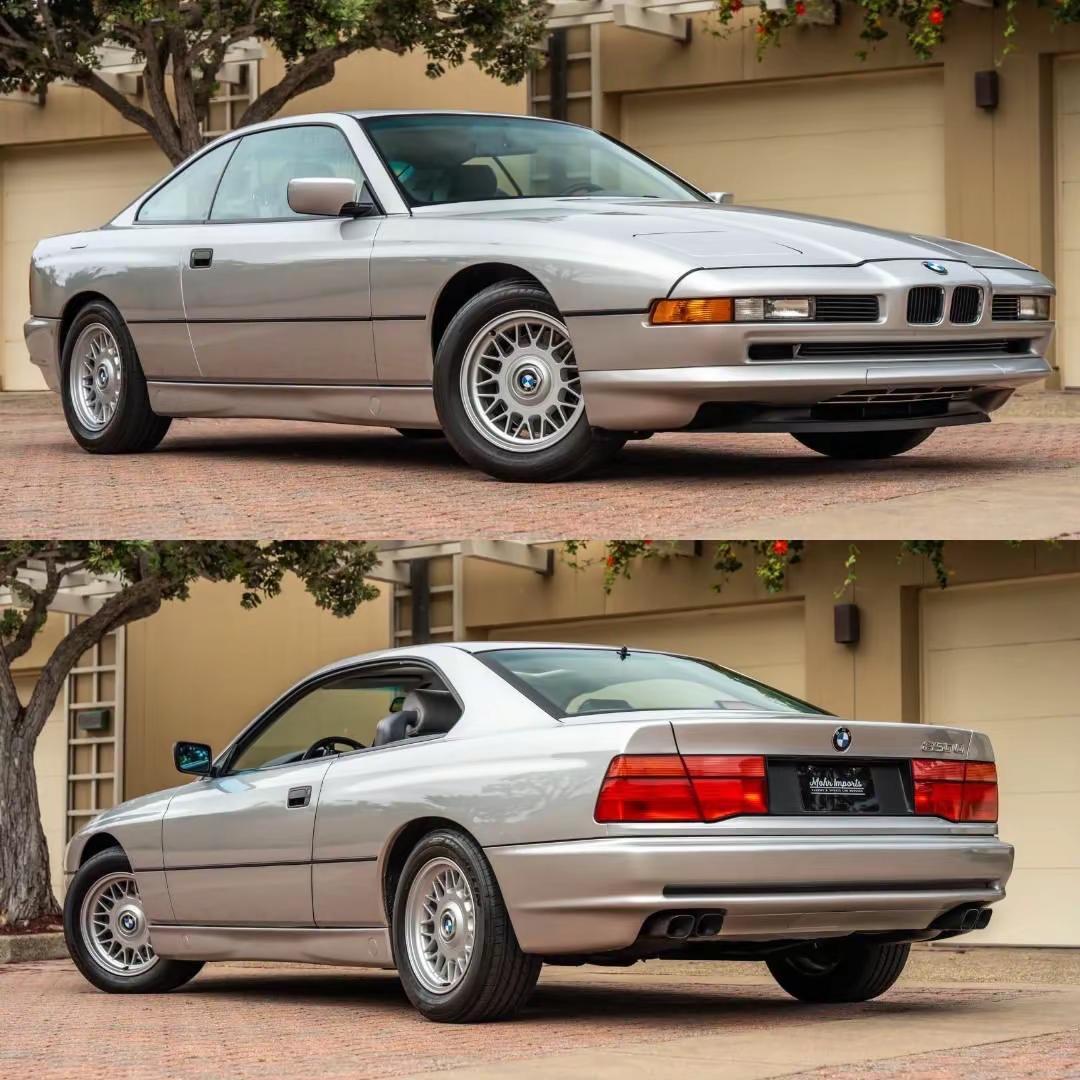1993款宝马850Ci.这台1993款宝马850Ci，是一辆很有时代印记的德国