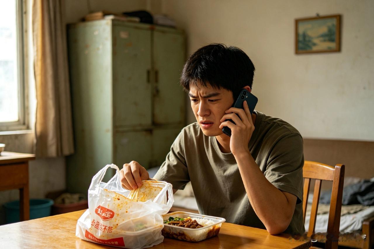 外卖员送错餐，我好心让他拿走，他反而骂我多事，反转后他追着道歉

昨天晚上加班，