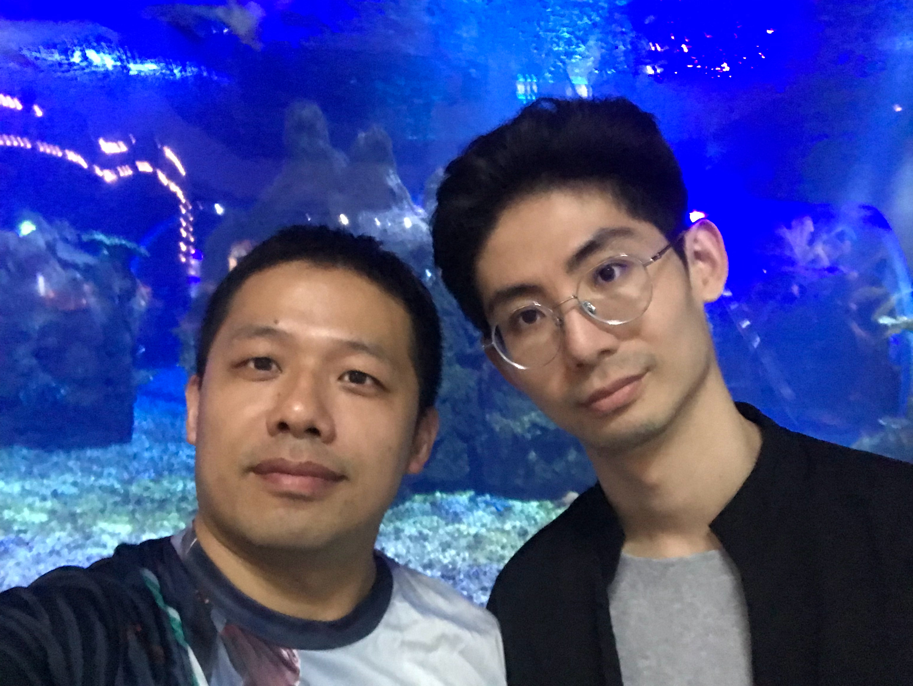 陪B站大神“龙爪洪荒”来江和美水族馆转转  ​​​