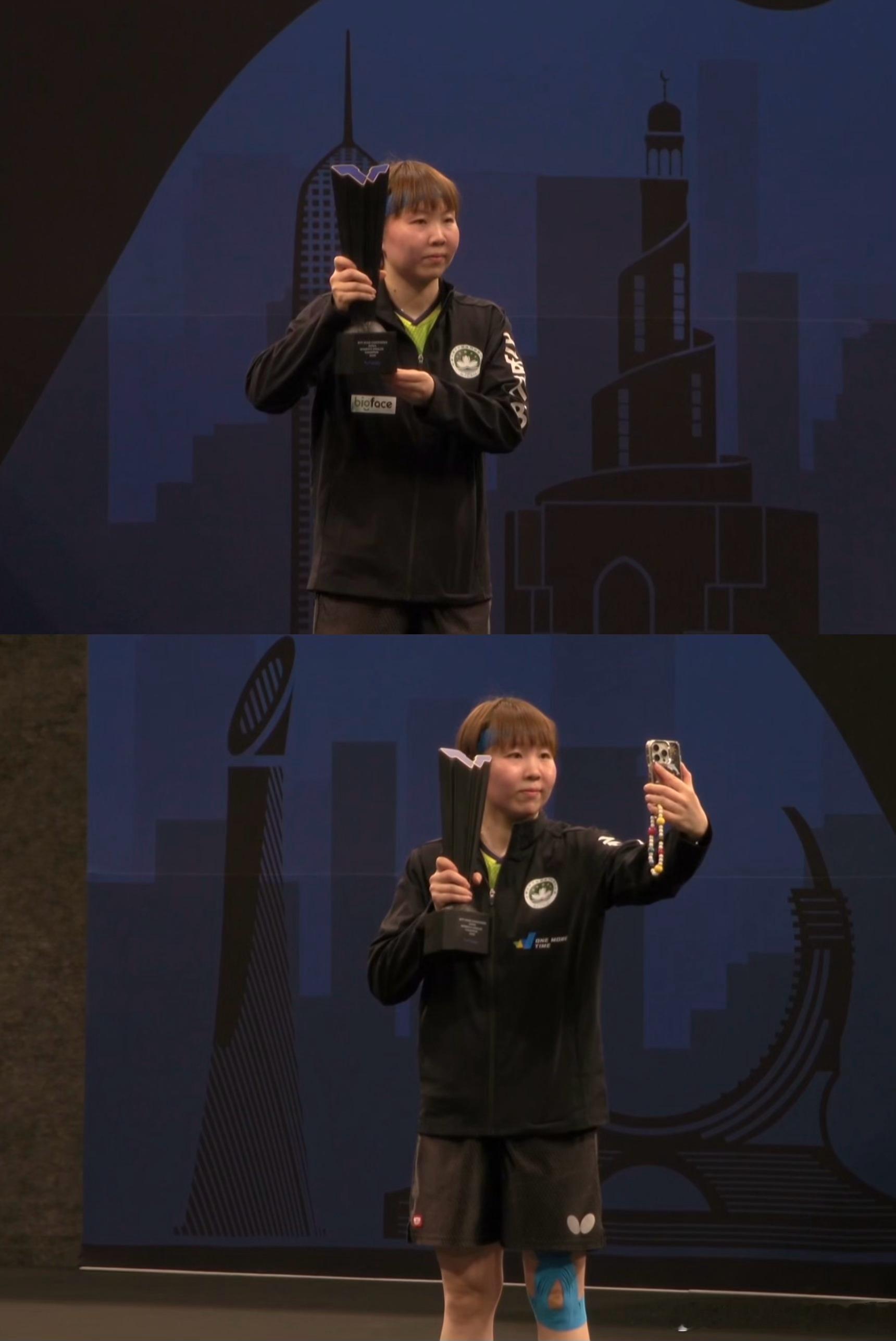 朱雨玲7天两冠 朱雨玲2026年开年十连胜🏆🏆3-1汉娜·高达🇪🇬➡️3