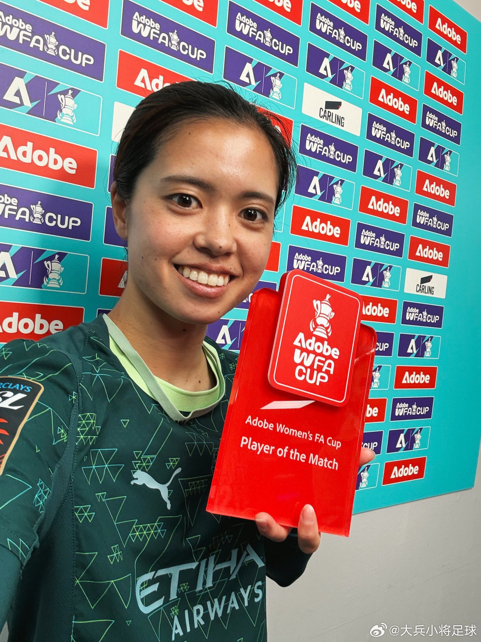 barclayswsl 足总杯1/4决赛（伯明翰0-1曼城）最佳选手nadesh