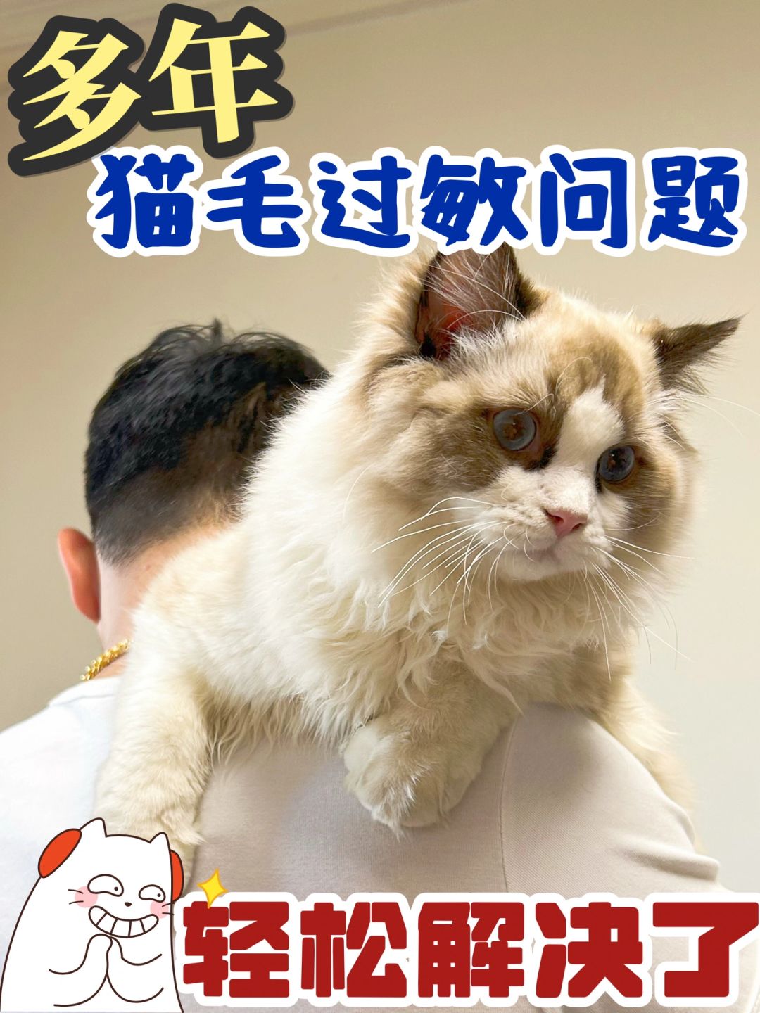 找了这么多解决过敏方法，竟然被猫粮解决了