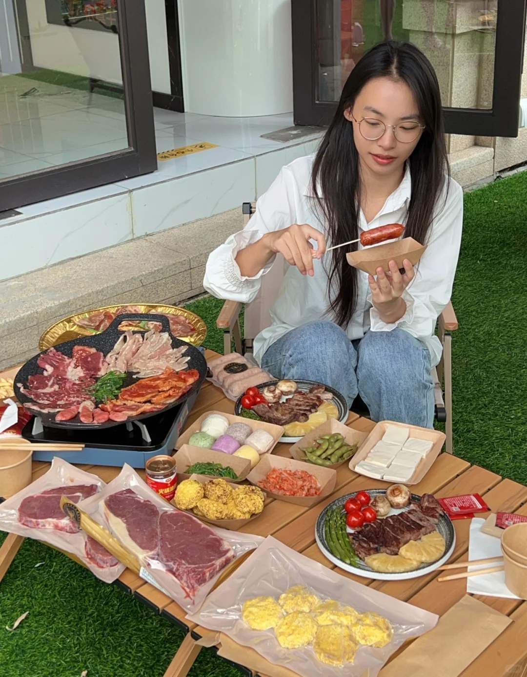 牛排烤肉店嗨翻全场！😎