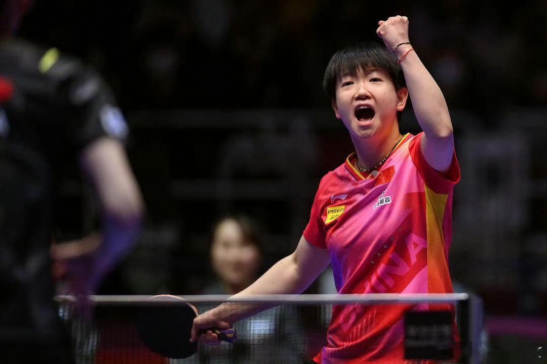 孙颖莎24岁生日快乐！奥运冠军、世界第一的她获超115万赞。13个世界冠军，是国