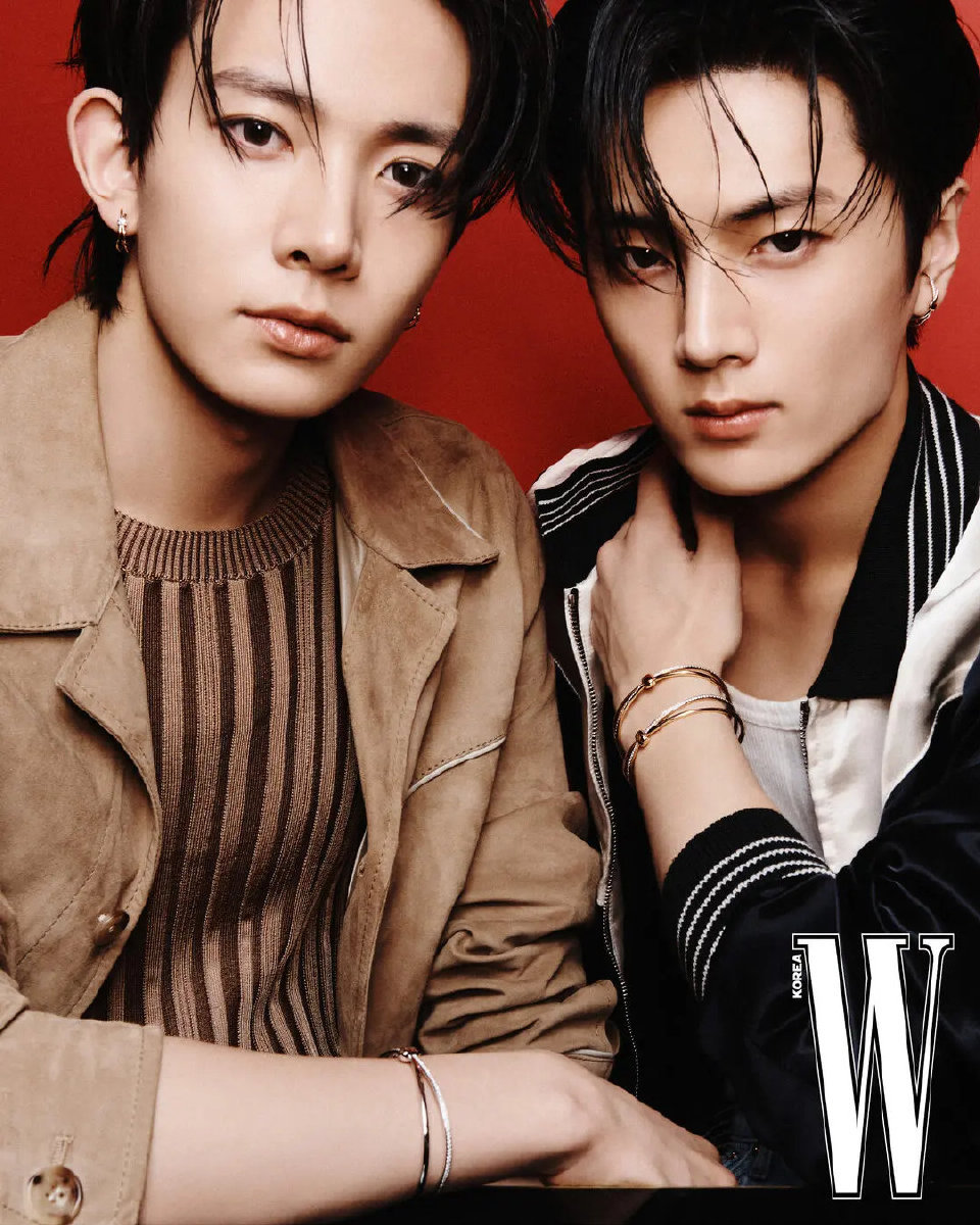 李羲承 & 朴综星 & Pomellato《W Korea》画报公开，十足型男✨