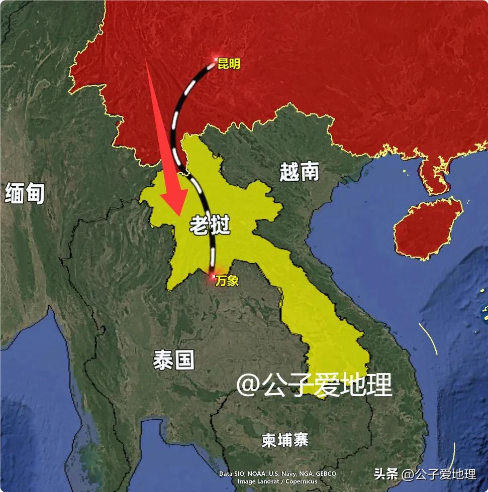 一条铁路=半个老挝GDP！中国押注60亿，换来马六甲之外的"生命线"。
一条铁路