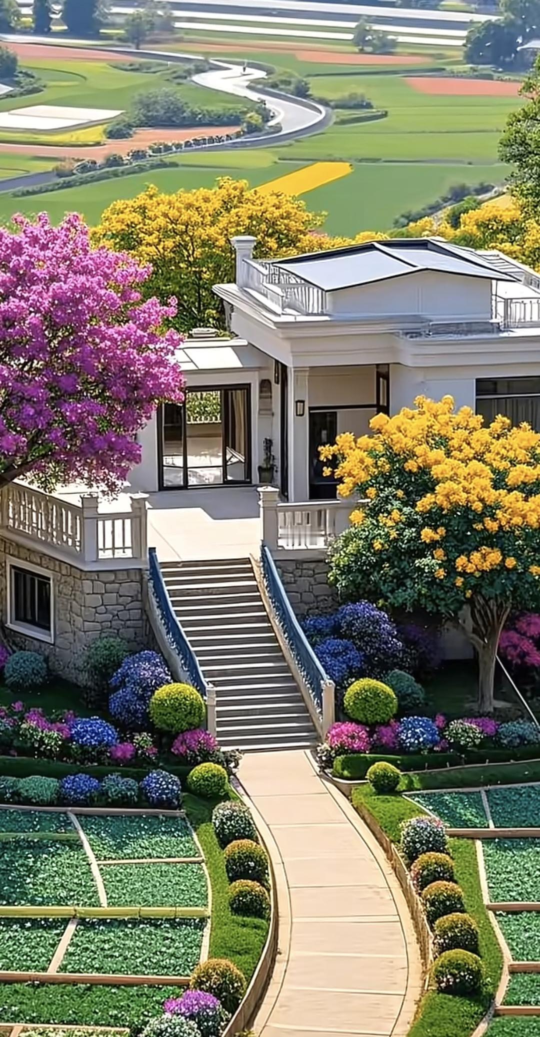 一种风景在眼，一种风景在心，繁华过眼去，幽境心中留！风景 庭院