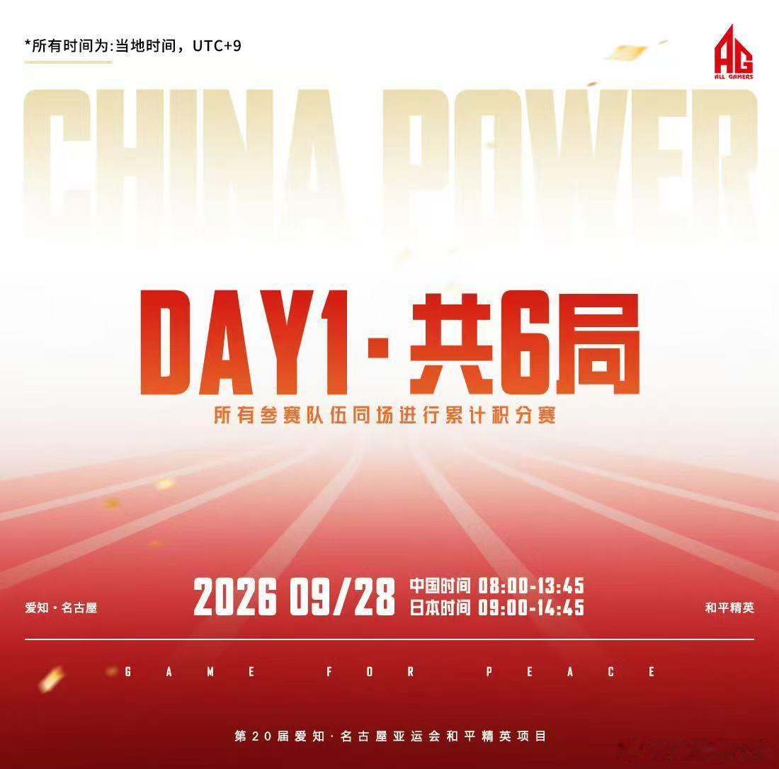 和平亚运今日开赛期待已久的较量正式开启，每一次进圈，都是少年们对荣誉的奋力追逐。