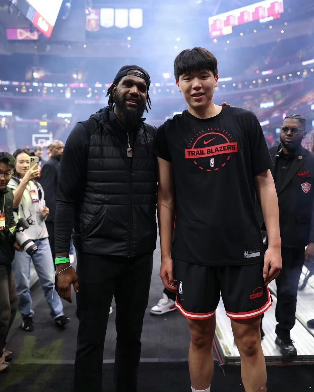 开拓者今天背靠背122-110战胜骑士，杨瀚森上一场被DNP，今天斯普利特给了他