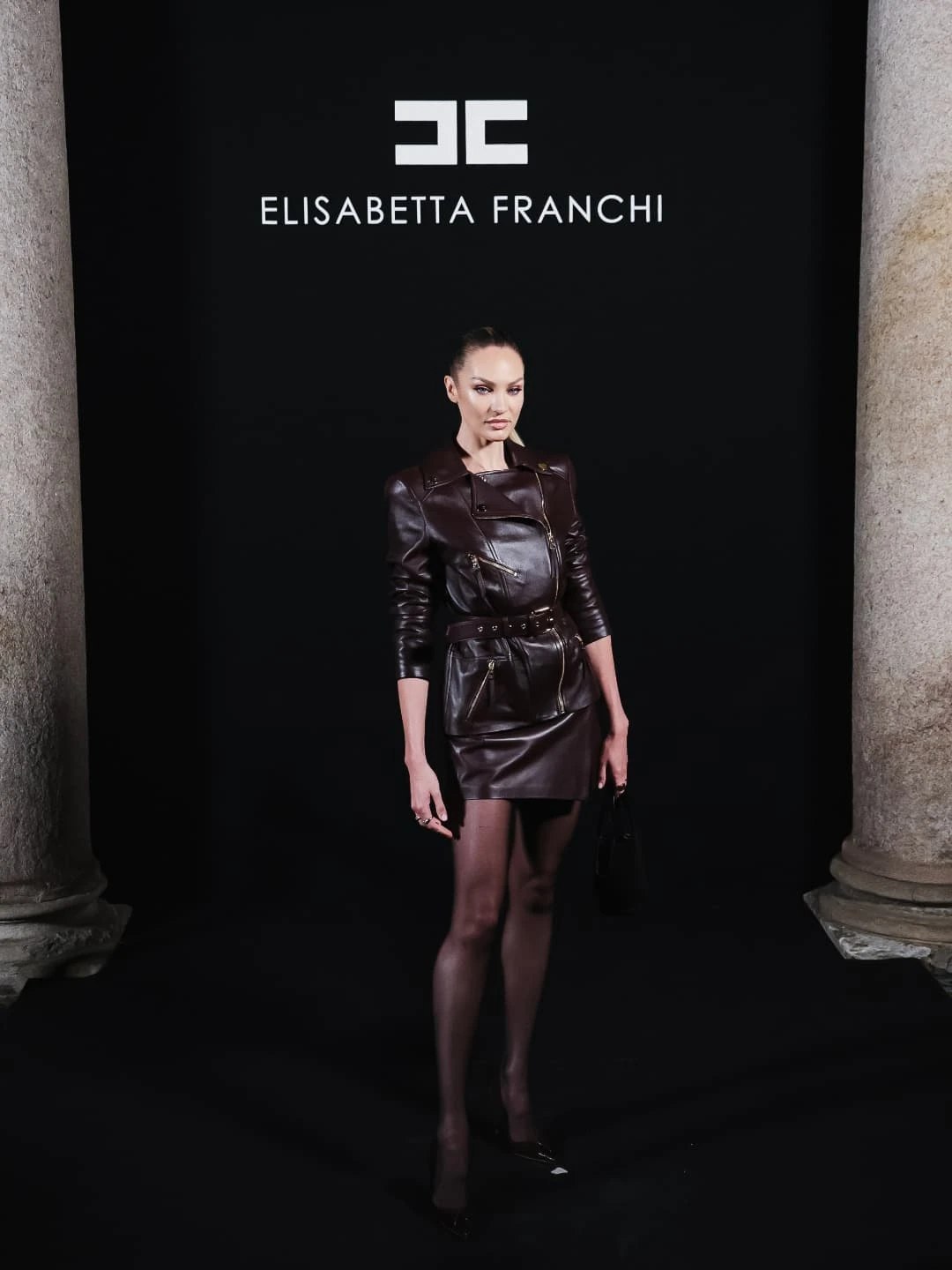 糖受邀亮相 Elisabetta Franchi F/W 2025秋冬大秀🖤C