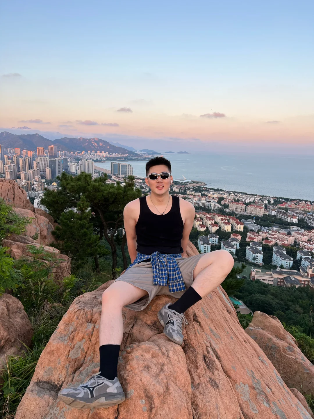 山顶⛰️的风景果然不同