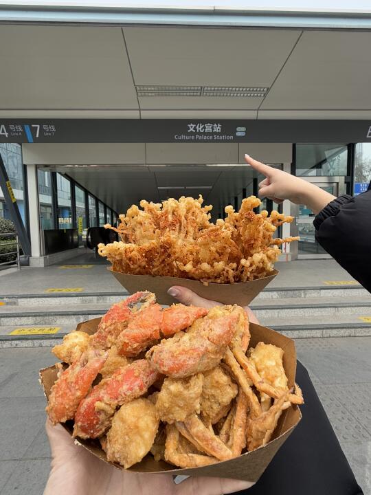 卧卧卧。。。文化宫的！！5天来吃3次了！！！