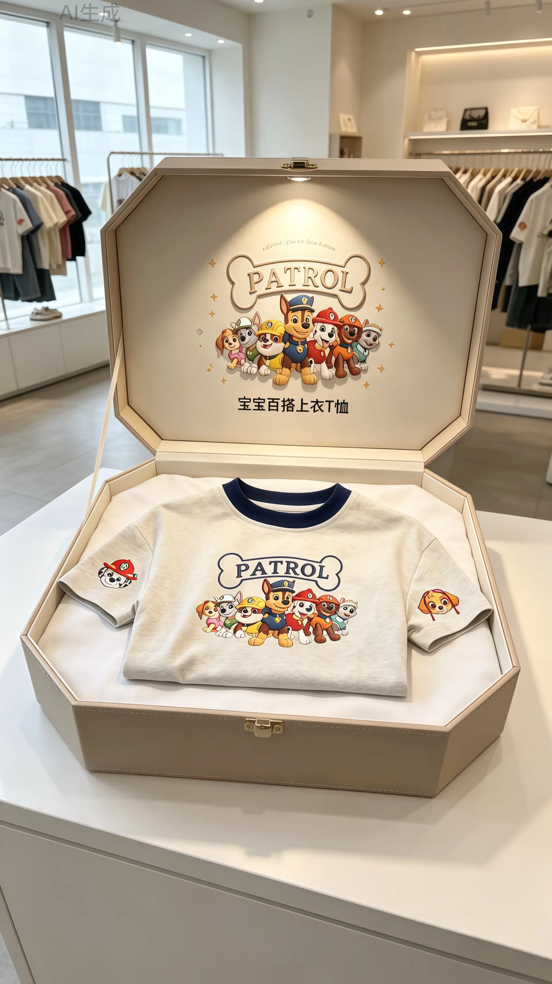 潮娃穿搭 男童穿搭 汪汪队短袖 短袖恤 高品质童装