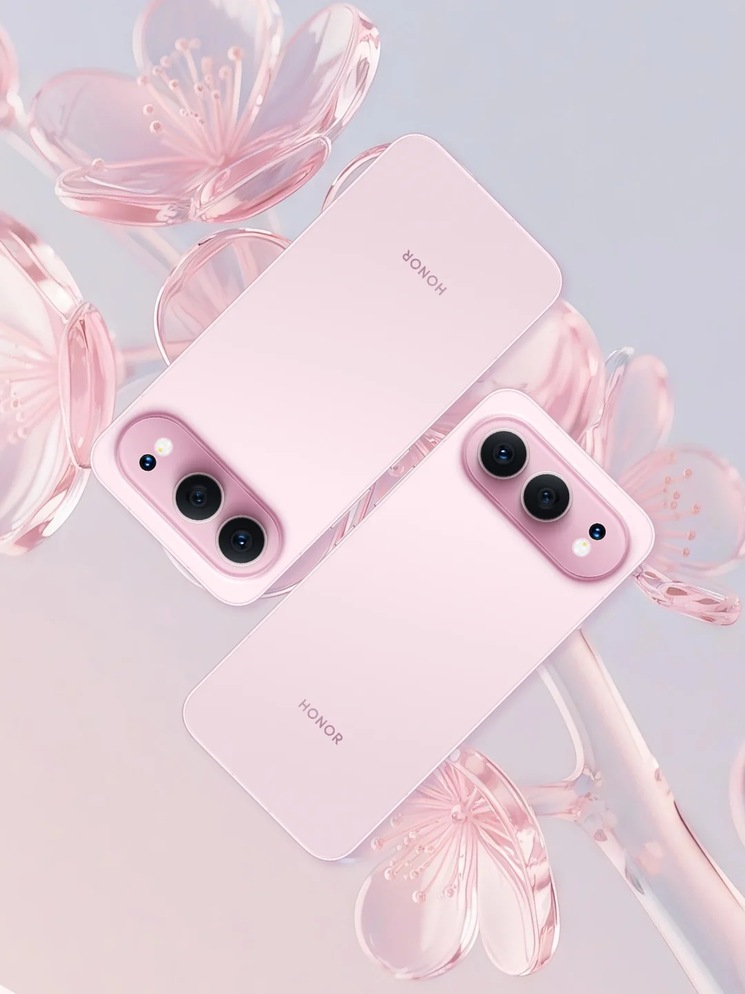 对不起荣耀，真的忍不住笑出声了。 荣耀500的水晶色系太有仪式感了，这...