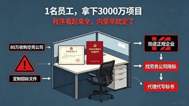 仅1名员工，空壳公司狂揽3000万项目