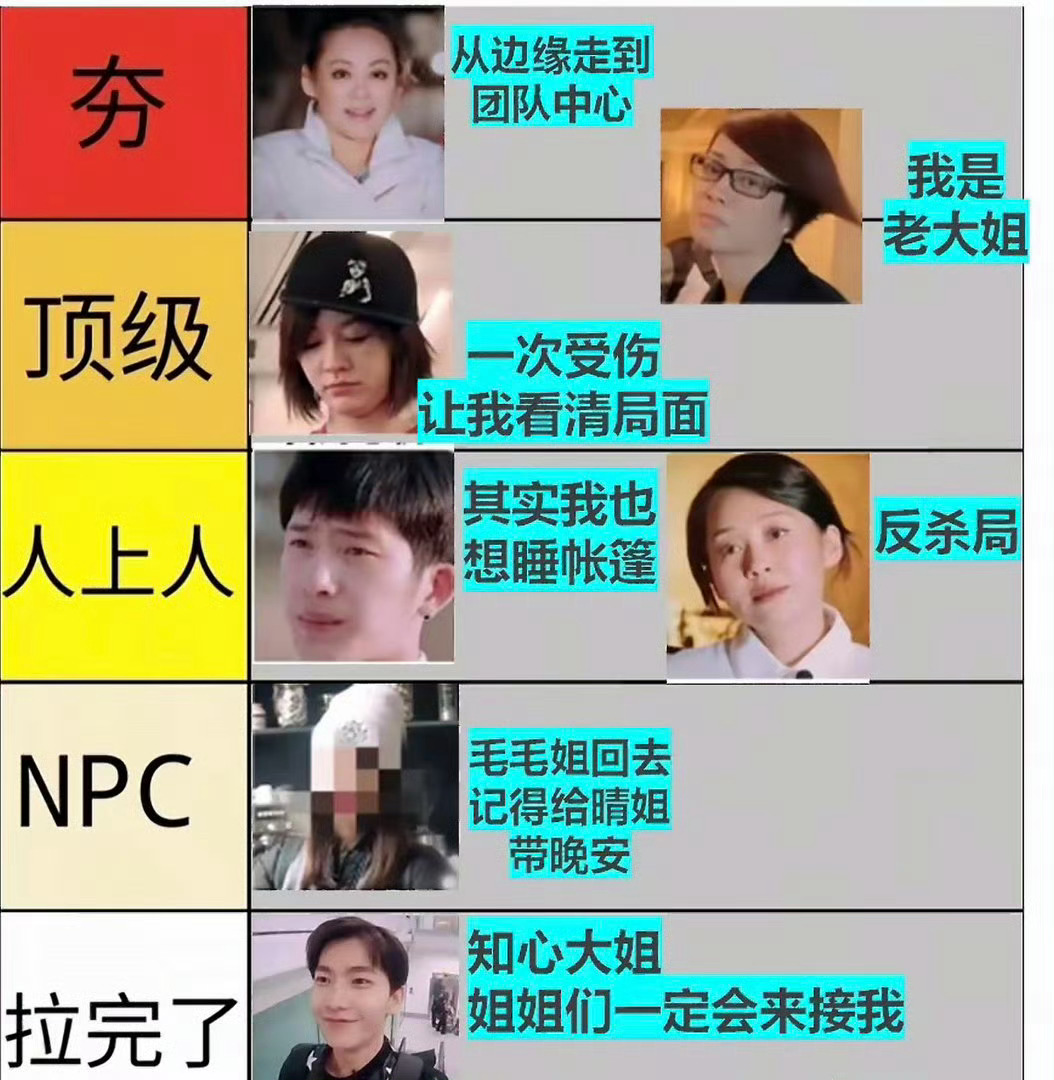 花少2心眼子排名哈哈，对于杨洋来说倒是幸运。非常年轻刚入行的时候就见识到了各种各