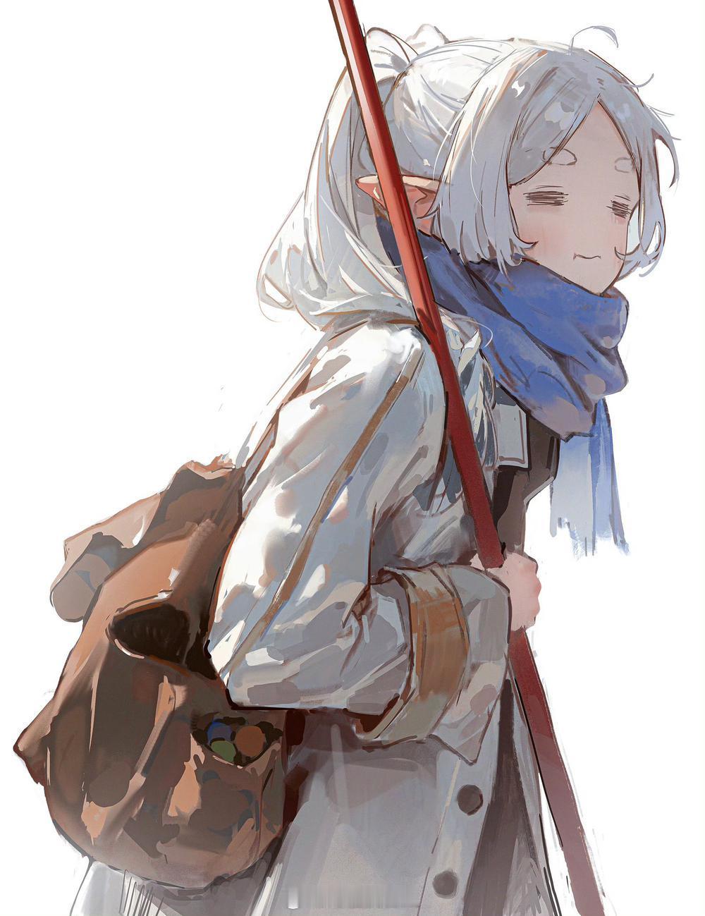 把你拐回家#葬送的芙莉莲##动漫# twi：Dino_illus ​​​