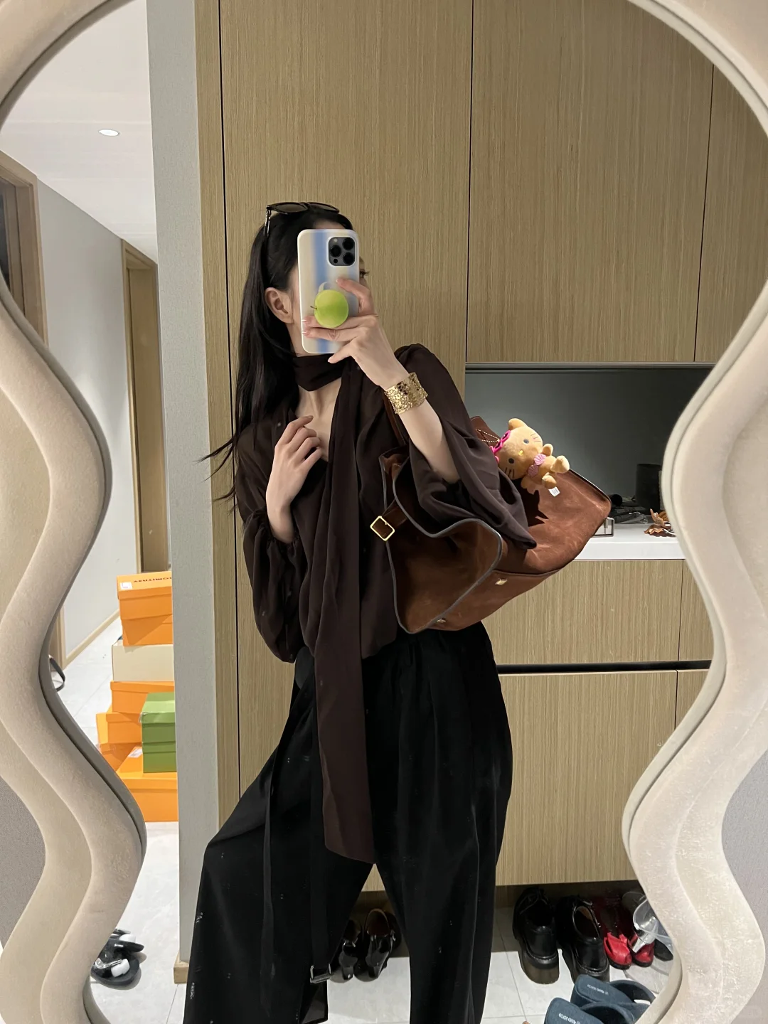 秋日风衣大衣叠叠乐🧩近期穿搭18图