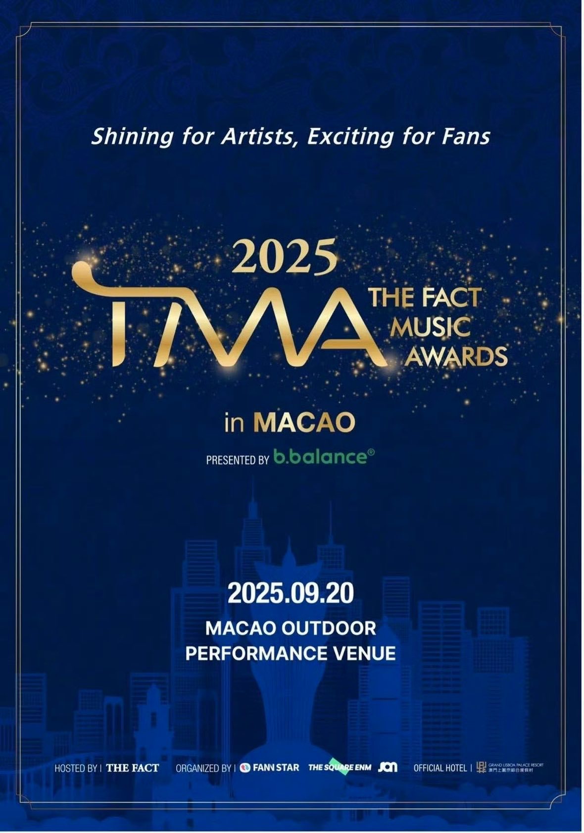 娱乐[超话]TMA完整阵容公开TMA2025完整阵容 不敢想象那天澳门会有多少人