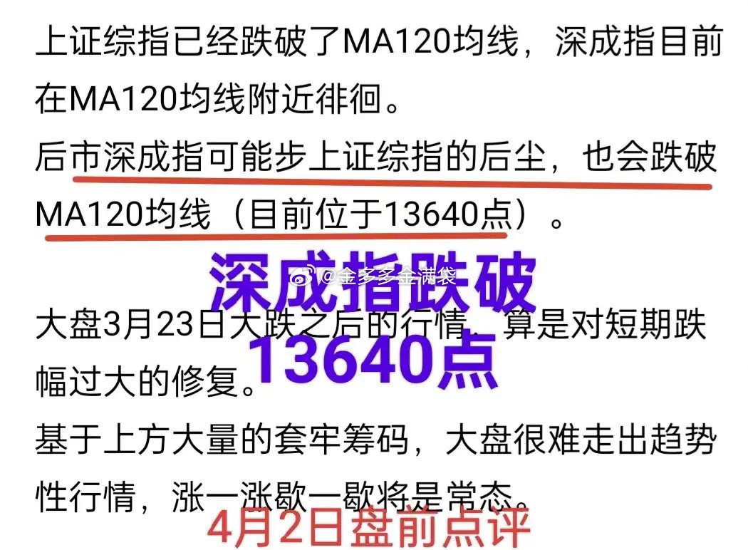A股：金姐昨天午评提醒，”今天不减明天减”！今天开盘前，金姐再度警示风险，深成指