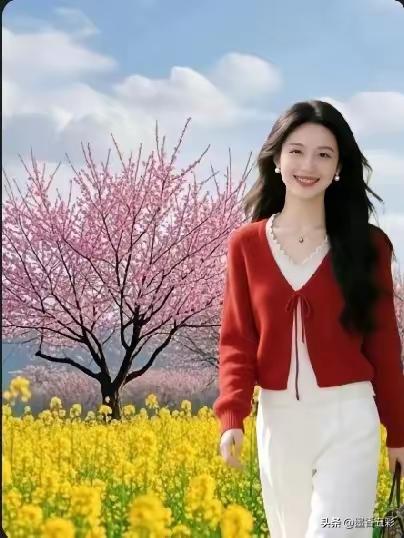 捣练子·春日踏青
风送暖，百花开，
倩女寻芳踏翠来。
万里晴空云淡淡，
暖阳相伴