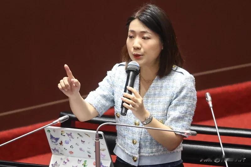 国民党终于有战力了，不过却是位小姑娘

今天，国民党民代徐巧芯质询台湾行政部门负